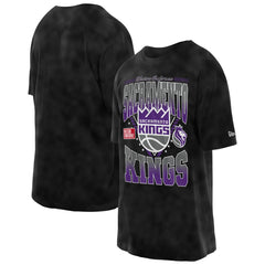 NBA Sacramento Kings Old School Sport Vintage Wash T-Shirt
