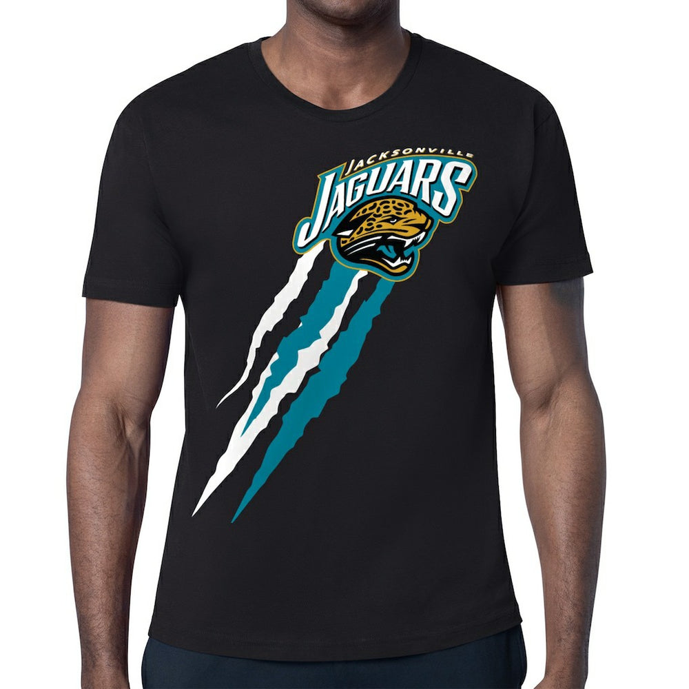 Starter Retro Team Logo Color Scratch T-Shirt - Jacksonville Jaguars