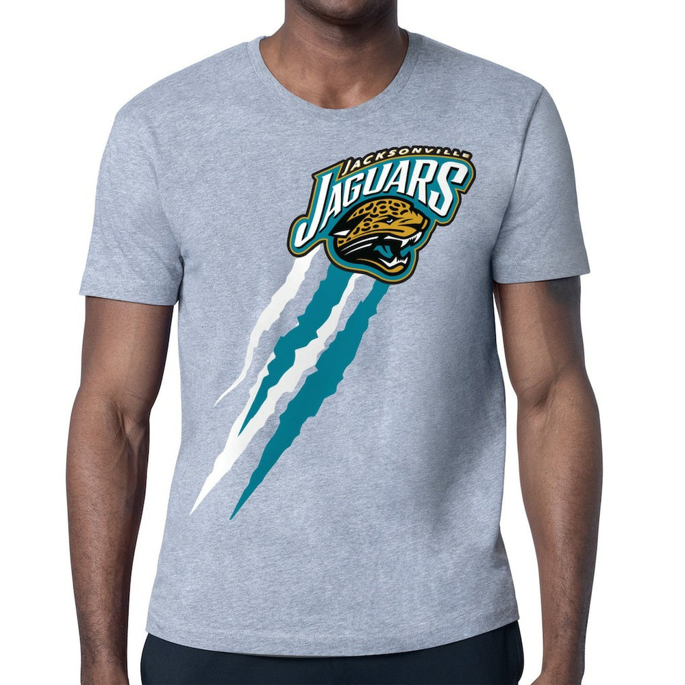 Starter Retro Team Logo Color Scratch T-Shirt - Jacksonville Jaguars