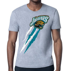 Starter Retro Team Logo Color Scratch T-Shirt - Jacksonville Jaguars