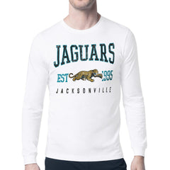Starter Retro Team Logo Long Sleeve T-Shirt - Jacksonville Jaguars