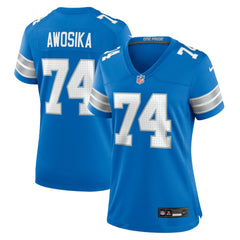 Kayode Awosika Women's Team Game Jersey - Detroit Lions