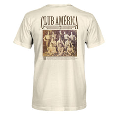 Club America 1863FC Vintage Photo T-Shirt - Tan