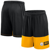 Big & Tall Best of the Best Performance Shorts - Pittsburgh Steelers