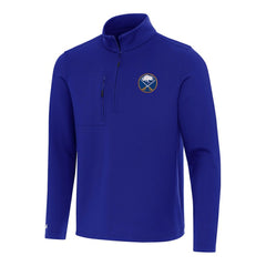 NHL Royal Buffalo Sabres Antigua Insider Quarter-Zip Top