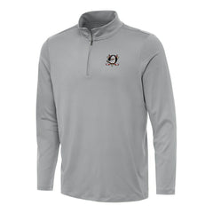 NHL Gray Anaheim Ducks Antigua Reprocess Quarter-Zip Top