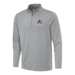 NHL Gray Colorado Avalanche Antigua Reprocess Quarter-Zip Top