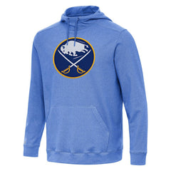 NHL Heather Royal Buffalo Sabres Antigua Cloud Pullover Hoodie