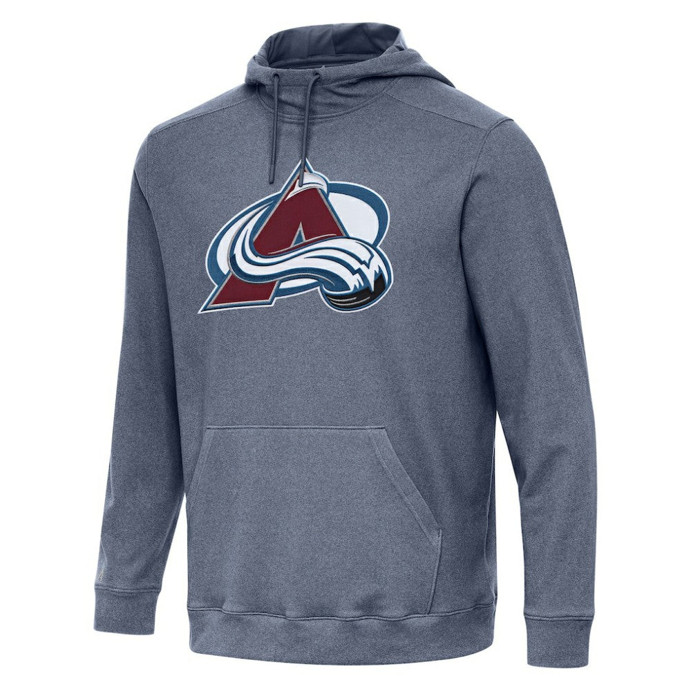 NHL Heather Navy Colorado Avalanche Antigua Cloud Pullover Hoodie