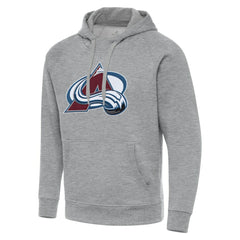NHL Heather Gray Colorado Avalanche Antigua Big & Tall Victory Pullover Hoodie