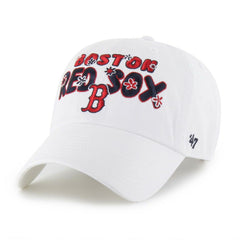 MLB Boston Red Sox '47 Women's Flower Power Clean Up Adjustable Hat