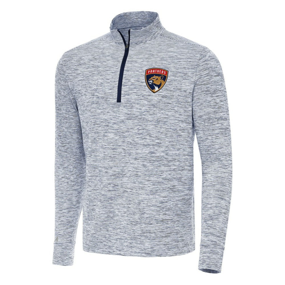 NHL Navy Florida Panthers Antigua Cause Quarter-Zip Top