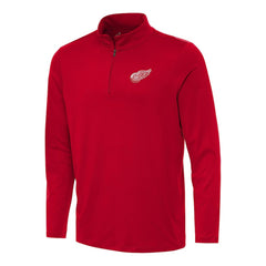 NHL Red Detroit Red Wings Antigua Reprocess Quarter-Zip Top
