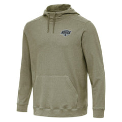 NHL Olive Los Angeles Kings Antigua Cloud Pullover Hoodie