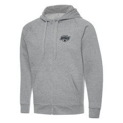 NHL Heather Gray Los Angeles Kings Antigua Big & Tall Victory Full-Zip Hoodie
