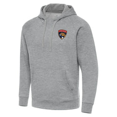 NHL Heather Gray Florida Panthers Antigua Big & Tall Victory Pullover Hoodie