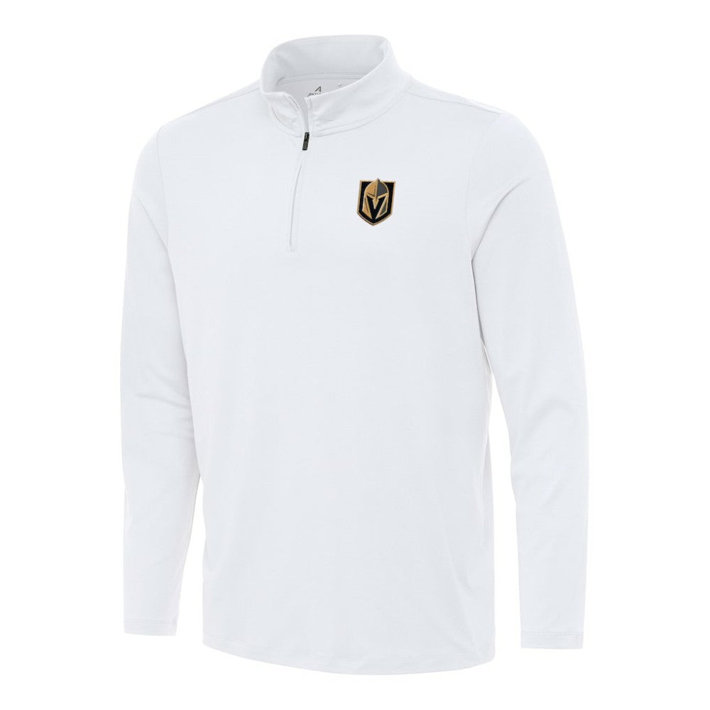 NHL White Vegas Golden Knights Antigua Reprocess Quarter-Zip Top