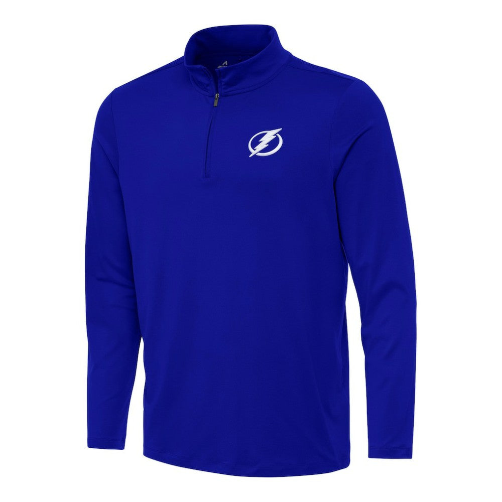 NHL Royal Tampa Bay Lightning Antigua Reprocess Quarter-Zip Top