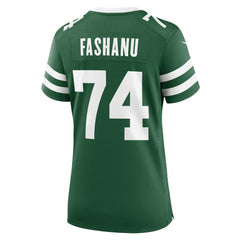 Olu Fashanu Women's Game Jersey - New York Jets