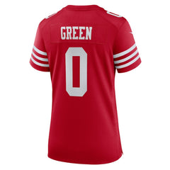 Renardo Green Women's Team Game Jersey - San Francisco 49ers