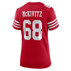 Colton McKivitz Women's Team Game Jersey - San Francisco 49ers