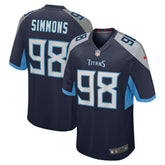 Jeffery Simmons Game Jersey - Tennessee Titans