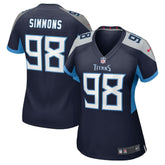 Jeffery Simmons Women's Alternate Game Jersey - Tennessee Titans