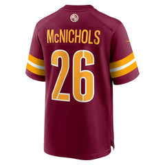 Jeremy McNichols Game Jersey - Washington Commanders
