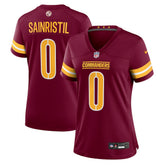 Mike Sainristil Women's Team Game Jersey - Washington Commanders