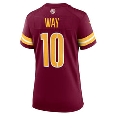 Tress Way Women's Team Game Jersey - Washington Commanders