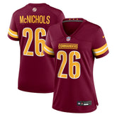 Jeremy McNichols Women's Team Game Jersey - Washington Commanders
