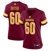 Michael Deiter Women's Team Game Jersey - Washington Commanders