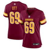 Tyler Ott Women's Team Game Jersey - Washington Commanders