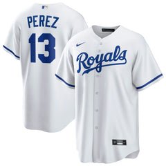 MLB Salvador Perez Kansas City Royals Nike Home Replica Player Jersey