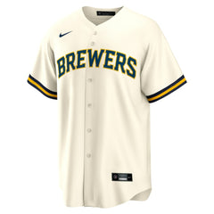 MLB William Contreras Milwaukee Brewers Nike Home Replica Jersey
