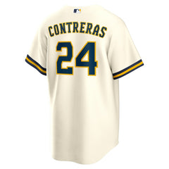 MLB William Contreras Milwaukee Brewers Nike Home Replica Jersey