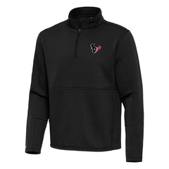 Antigua Twist Quarter-Zip Pullover Jacket - Houston Texans