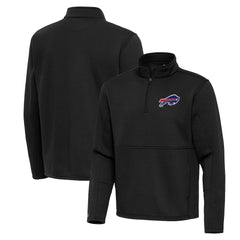 Antigua Twist Quarter-Zip Pullover Jacket - Buffalo Bills