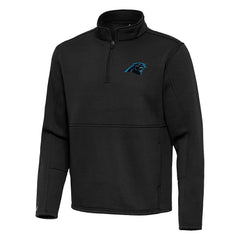 Antigua Twist Quarter-Zip Pullover Jacket - Carolina Panthers
