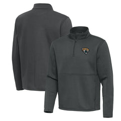 Antigua Twist Quarter-Zip Pullover Jacket - Jacksonville Jaguars