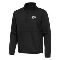 Antigua Twist Quarter-Zip Pullover Jacket - Kansas City Chiefs