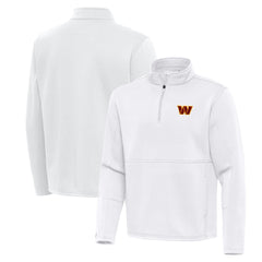 Antigua Twist Quarter-Zip Pullover Jacket - Washington Commanders
