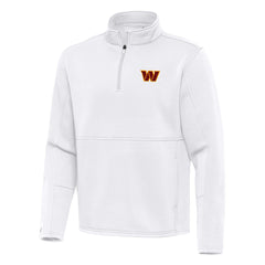 Antigua Twist Quarter-Zip Pullover Jacket - Washington Commanders