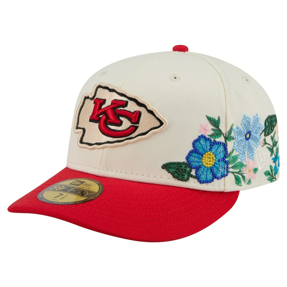 Tonal Floral 59FIFTY Fitted Hat - Kansas City Chiefs