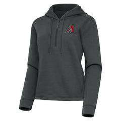 MLB Arizona Diamondbacks Antigua Women's Contemporary Quarter-Zip Hoodie