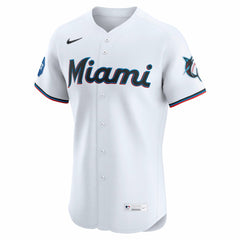 MLB Miami Marlins Nike Home Elite Jersey