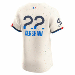 MLB Clayton Kershaw Los Angeles Dodgers Nike City Connect Elite Jersey