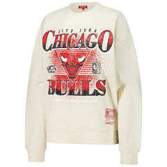 NBA Chicago Bulls Women's Oversprayed Pullover Sweatshirt