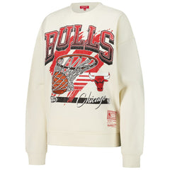 NBA Chicago Bulls Women's Brush Bucket Pullover Sweatshirt