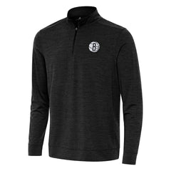 NBA Brooklyn Nets Antigua Bright Quarter-Zip Top